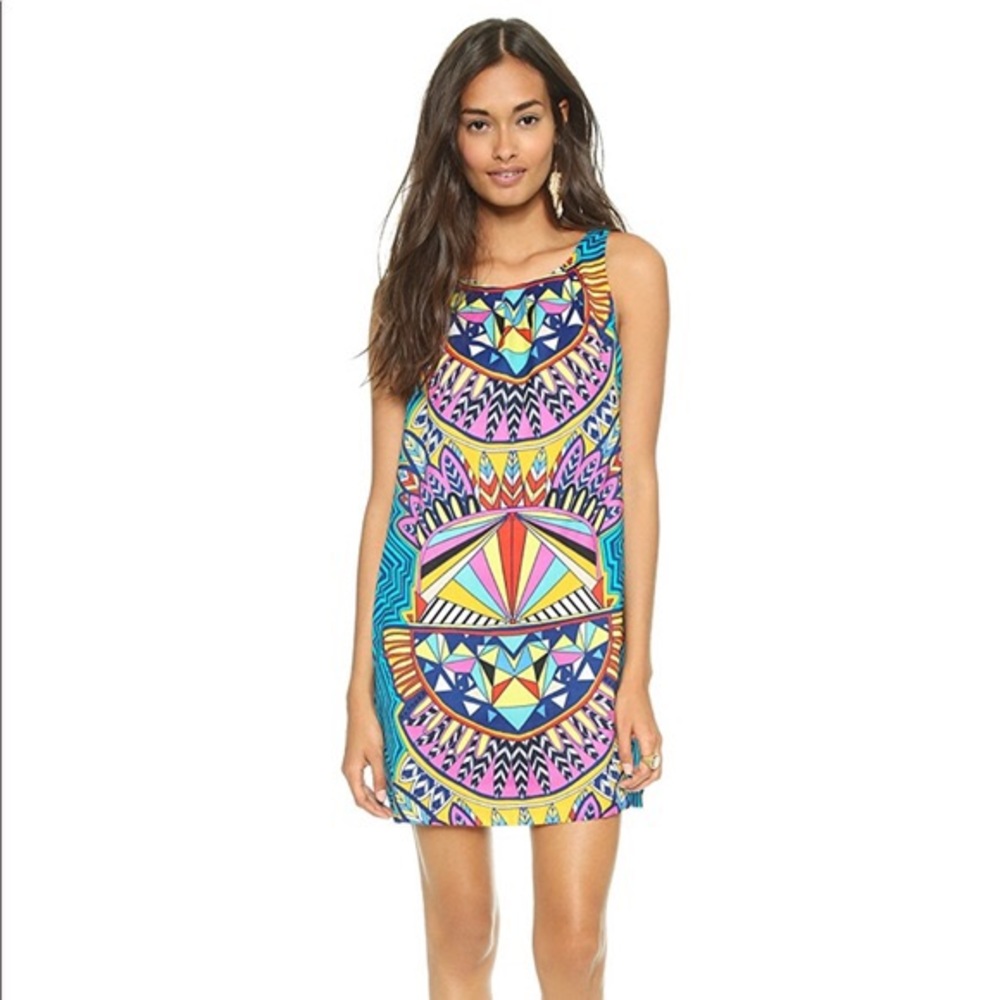 Mara Hoffman Pleat Front Shift Dress